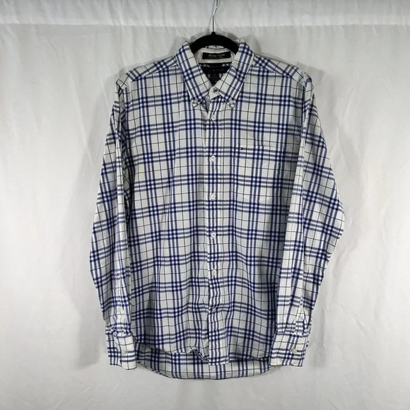Tommy Hilfiger Other - Tommy Hilfiger Dress Shirt Men's Medium Plaid Button Up Long Sleeve Heritage